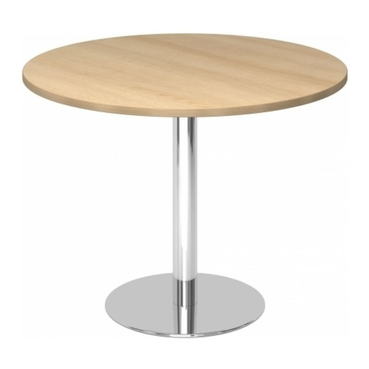 BISTRO F100R C | Besprechungstisch | Ø 100 | Chrom - System Konferenztisch