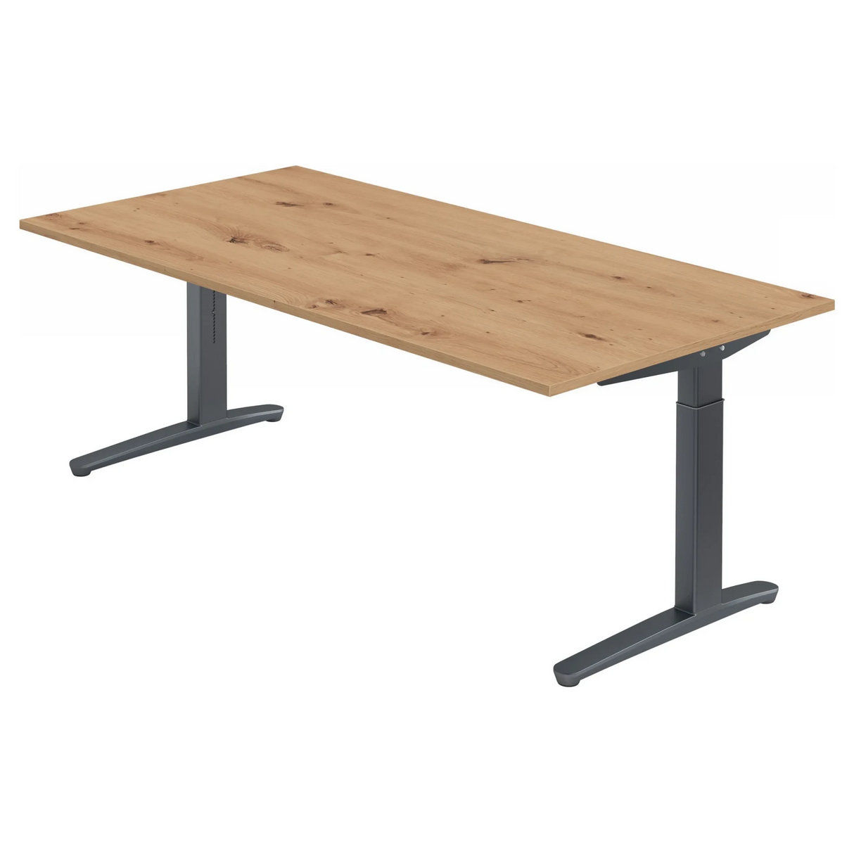 XTRA XB 2E GG | 200x100 | Schreibtisch höhenverstellbar