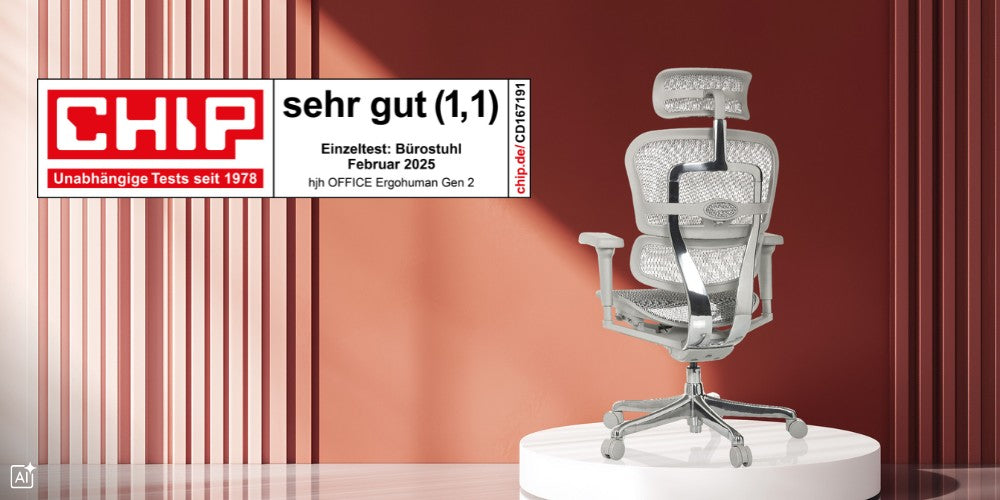 ERGOHUMAN – Testsieger im Vergleich der Bürostühle