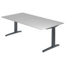 XTRA XB 2E GG | 200x100 | Schreibtisch höhenverstellbar