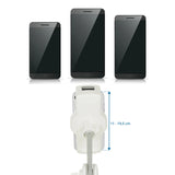 Verstellbare Haltevorrichtung der Handy & Tablet Halterung COMFILAP II mit Maßangabe 11 - 19,5 cm von hjh OFFICE