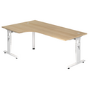 MEGA 82 W | 200x120 | Schreibtisch höhenverstellbar