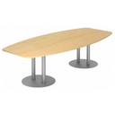 KARAT S 28 S | 280 x 130 | mit Säulenfuß/Silber - Karat