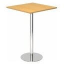 BISTRO H88Q C | Stehtisch | 80x80 | Chrom - System Konferenztisch