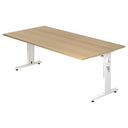 MEGA 2E W | 200x100 | Schreibtisch höhenverstellbar