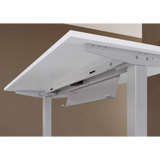 Unterbau und Gestell des elektrisch höhenverstellbaren Schreibtischs XMST 12 G von hjh OFFICE PRO