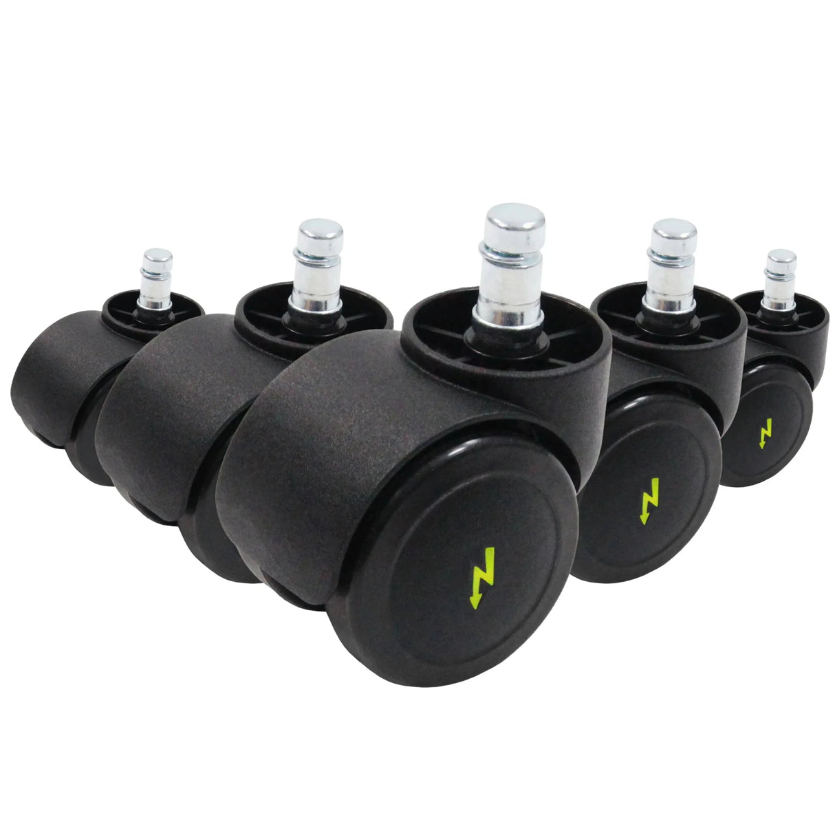 5x ROLO ESD 11mm/50mm | Hartböden - Stuhlrollen