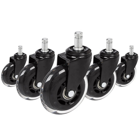 5x ROLO SKATE ST 11mm/75mm | Hartböden - Stuhlrollen - buerostuhl24