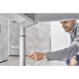 Höhenverstellbares Tischbein des Schreibtischs YAMA 8 G aus der Serie YAMA von hjh OFFICE PRO