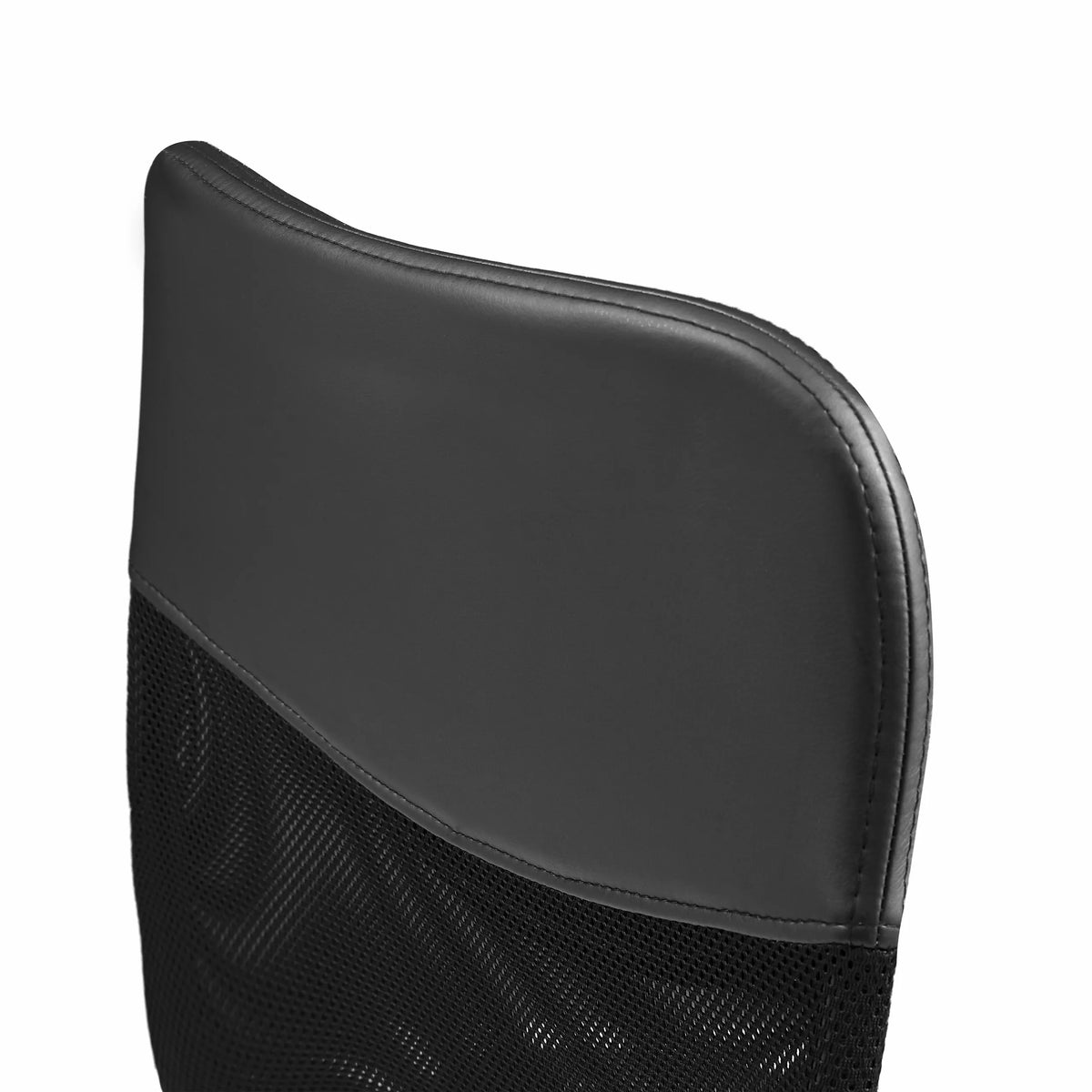 Home-Office-Chefsessel PURE NET in Schwarz mit Netzrückenlehne und Rollen von hjh OFFICE