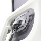 Verstellbare Lordosenstütze des Profi-Bürostuhls CAPTIVO BASE W in Grau von hjh OFFICE
