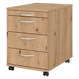BARI 1606 | Rollcontainer mit 3 Schüben | Holz
