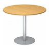 BISTRO F100R S | Besprechungstisch | Ø 100 | Silber - System Konferenztisch - buerostuhl24