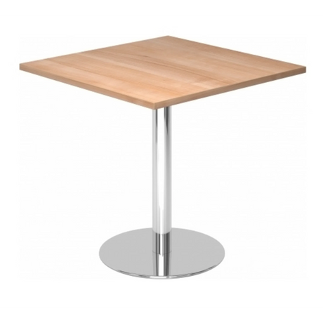 BISTRO F88Q C | Besprechungstisch | 80x80 | Chrom - System Konferenztisch - buerostuhl24