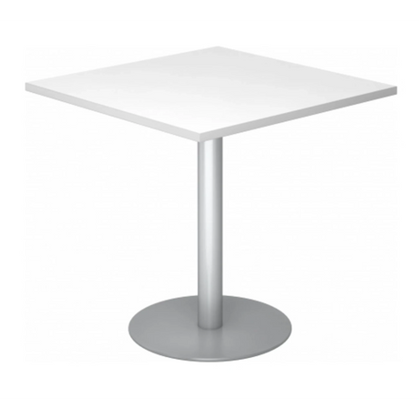 BISTRO F88Q S | Besprechungstisch | 80x80 | Silber - System Konferenztisch - buerostuhl24