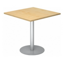 BISTRO F88Q S | Besprechungstisch | 80x80 | Silber - System Konferenztisch