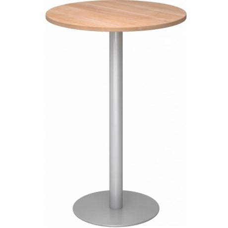 BISTRO H80R S | Stehtisch | Ø 80 | Silber - System Konferenztisch - buerostuhl24