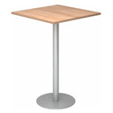 BISTRO H88Q S | Stehtisch | 80x80 | Silber - System Konferenztisch - buerostuhl24