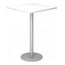 BISTRO H88Q S | Stehtisch | 80x80 | Silber - System Konferenztisch