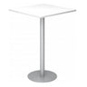 BISTRO H88Q S | Stehtisch | 80x80 | Silber - System Konferenztisch - buerostuhl24