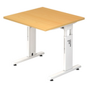 MEGA 8 W | 80x80 | Schreibtisch höhenverstellbar