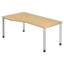 HILO 18 S | 180x100 | Schreibtisch höhenverstellbar