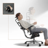 Verstellmechanismus und Neigefunktion des Luxus-Chefsessels ERGOHUMAN SIGNATURE GEN2 in Schwarz von hjh OFFICE