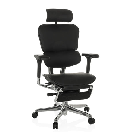 ERGOHUMAN PLUS LEGPRO GEN2 | Leder - Luxus Chefsessel - buerostuhl24