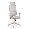 Homeoffice-Bürostuhl Ergomy Colore in Beige mit Netzbezug und Kopfstütze von MyBuero