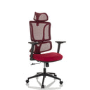 ERGOMY | Stoff / Netz | Rahmen: Schwarz - Home Office Bürostuhl