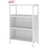 FlexWall | 3 OH | 2 x Korpus + Rahmen | mit Sockelgestell - buerostuhl24