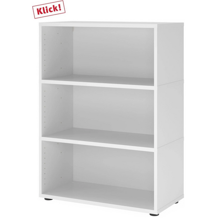 FlexWall | 3 OH | 3 x Korpus mit Stellfüßen - buerostuhl24