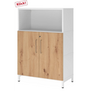 FlexWall | 3 OH | Türen + Korpus | mit Sockelgestell