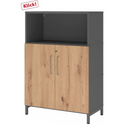 FlexWall | 3 OH | Türen + Korpus | mit Sockelgestell