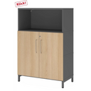 FlexWall | 3 OH | Türen + Korpus | mit Sockelgestell