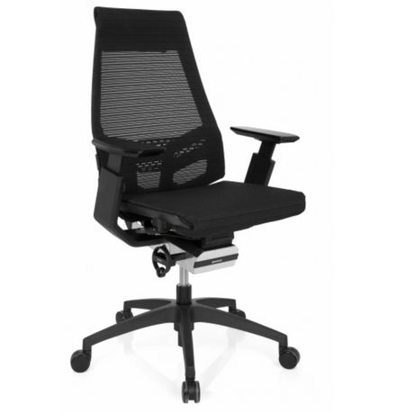 GENIDIA SMART BLACK | Netz - Profi Bürostuhl - buerostuhl24