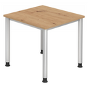 HILO 8 S | 80x80 | Schreibtisch höhenverstellbar