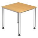 HILO 8 S | 80x80 | Schreibtisch höhenverstellbar