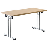 KALOS 14 | Klapptisch | 140 cm | Chrom - System Konferenztisch - buerostuhl24