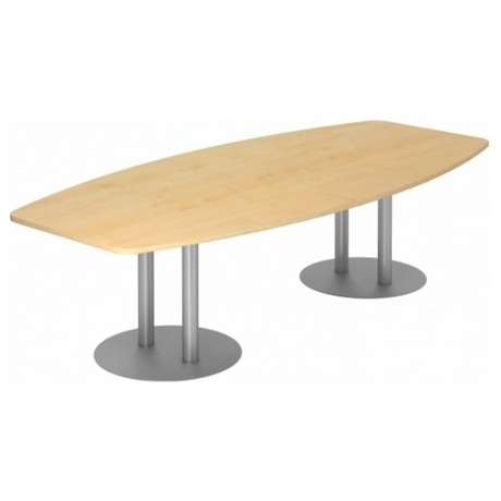 KARAT S 28 S | 280 x 130 | mit Säulenfuß/Silber - Karat - buerostuhl24
