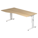 MEGA 18 W | 180x100 | Schreibtisch höhenverstellbar