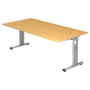 MEGA 2E S | 200x100 | Schreibtisch höhenverstellbar - buerostuhl24