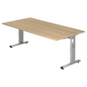 MEGA 2E S | 200x100 | Schreibtisch höhenverstellbar - buerostuhl24