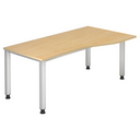 QUEO 18 S | 180x100 | Schreibtisch höhenverstellbar