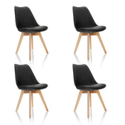 SCANDI 4 | 4er Pack - Schalenstuhl - buerostuhl24
