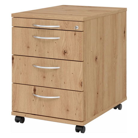 SIGNA AC30 | Rollcontainer mit 3 Schüben | Holz - Rollcontainer - buerostuhl24