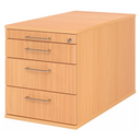 SIGNA TC30 | Rollcontainer mit 3 Schüben | Holz - Rollcontainer - buerostuhl24