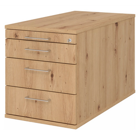 SIGNA TC30 | Rollcontainer mit 3 Schüben | Holz - Rollcontainer - buerostuhl24
