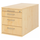 SIGNA TC30 | Rollcontainer mit 3 Schüben | Holz - Rollcontainer - buerostuhl24