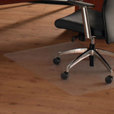 Transparente Bodenschutzmatte ULTIMAT II aus Polycarbonat für Hartböden von Floortex